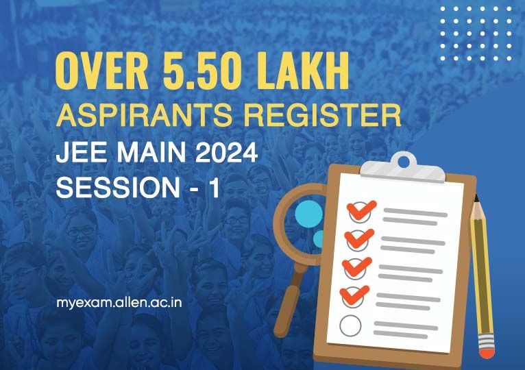 Over 5.50 Lakh Aspirants Register For JEE Main 2024 Exam Session 1