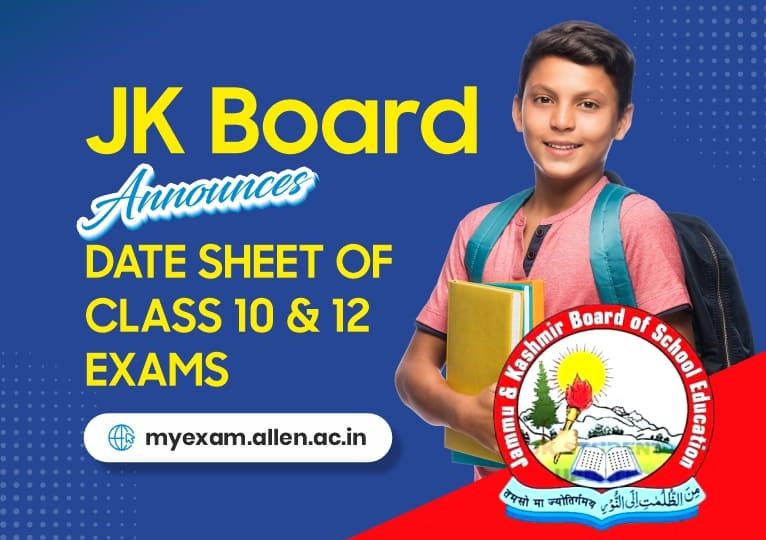 JKBOSE Date Sheet for Class 10 & 12