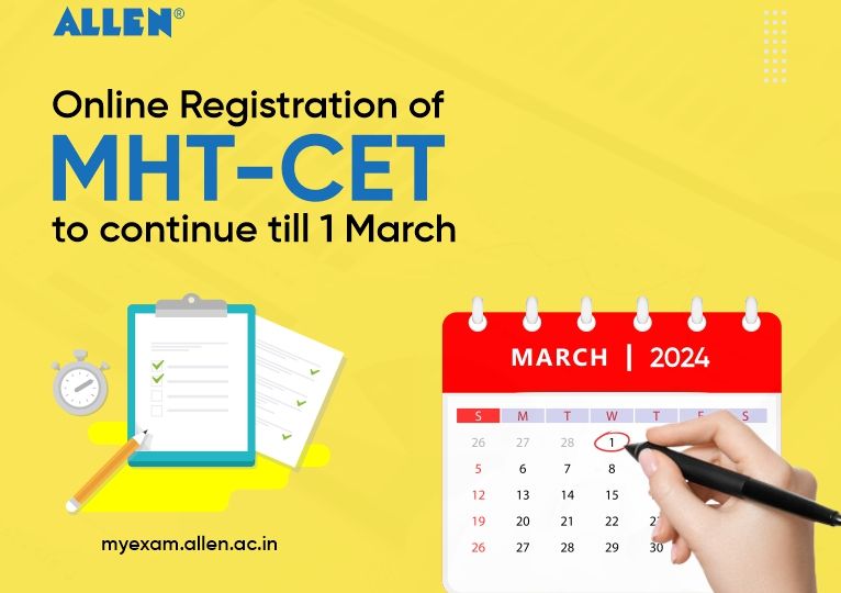 Online Registration of MHT-CET to continue till 1 March