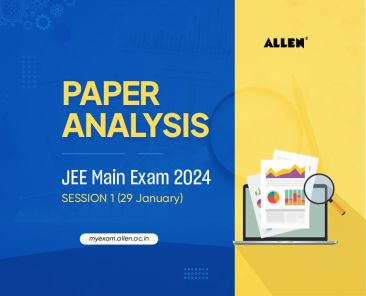 Paper Analysis JEE Main Exam 2024 Session 1