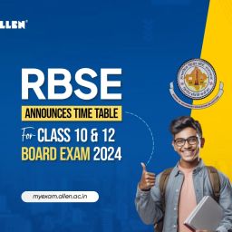 RBSE time table 10, 12 2024
