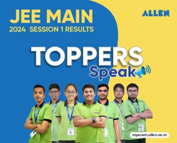 JEE Main 2024 (Session 1) Toppers’ Talk