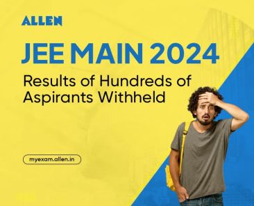 JEE Main 2024 - Results of Many Students Withheld