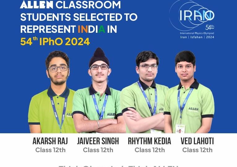 ALLEN Students to Represent India in IPhO Finals