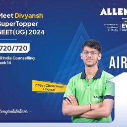 ALLEN Divyansh - NEET UG 2024 Topper