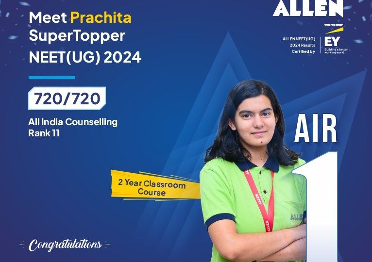 ALLEN Prachita - NEET UG 2024 Topper