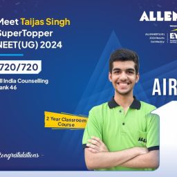 ALLEN Taijas Singh - NEET UG 2024 Topper