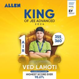 AIR-1 Ved Lahoti JEE Advanced 2024 Topper