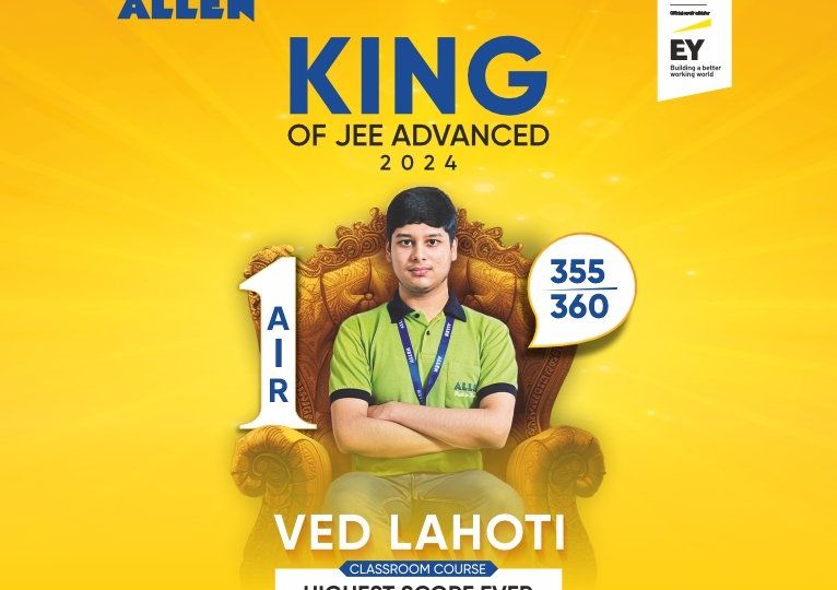 AIR-1 Ved Lahoti JEE Advanced 2024 Topper