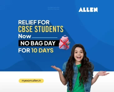 Relief for CBSE students--Now No bag day for 10 days