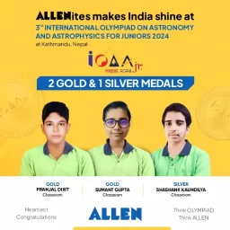 Allen students shines in IOAA Jr