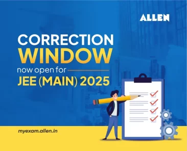 NTA Allows Correction in the particulars in the online application form of JEE Main 2025 Session 2 Exam