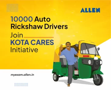 10000 Auto Rickshaw Drivers Join 'Kota Cares' Initiative