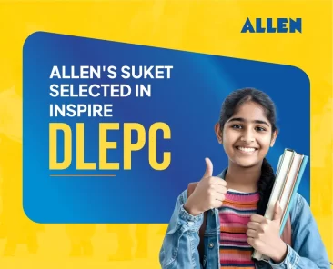 ALLEN's Suket selected in Inspire DLEPC