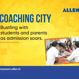 Coaching City Bustling with Students and Parents as Admission Soars