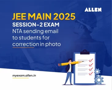 JEE Main 2025 Session 2 Photo Correction Update
