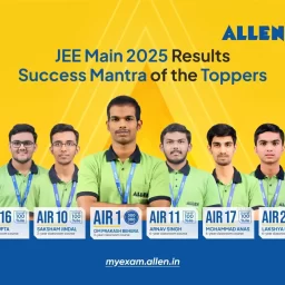 JEE Main 2025 Results Success Mantra of Toppers