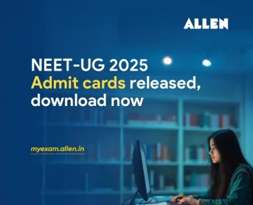 NEET UG 2025 Admit Cards Released, Download Now