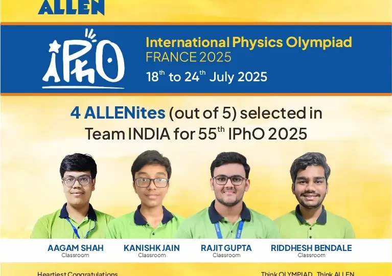 ALLEN Students to Represent India in IPhO Finals