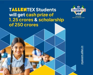 Allen Tallentex-Students will get cash prize of 1.25 Crores & scholarship of 250 Crores (2)