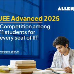 JEE Advanced 2025: Competition Among 11 Students for Each IIT Seat