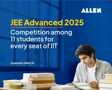 JEE Advanced 2025: Competition Among 11 Students for Each IIT Seat