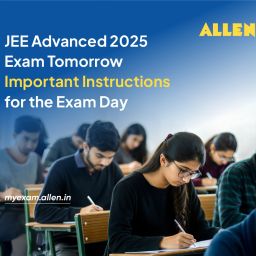JEE Advanced 2025 Important Instructions