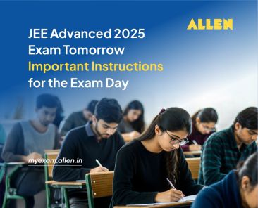 JEE Advanced 2025 Important Instructions
