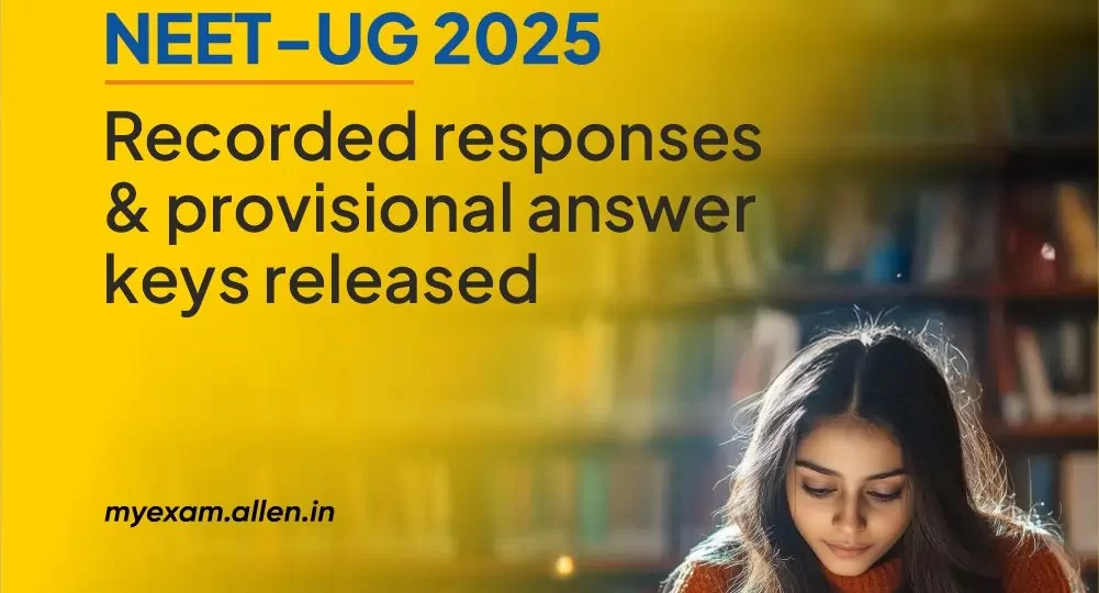 NEET UG 2025 Recorded responses & Provisional answer keys released (2)