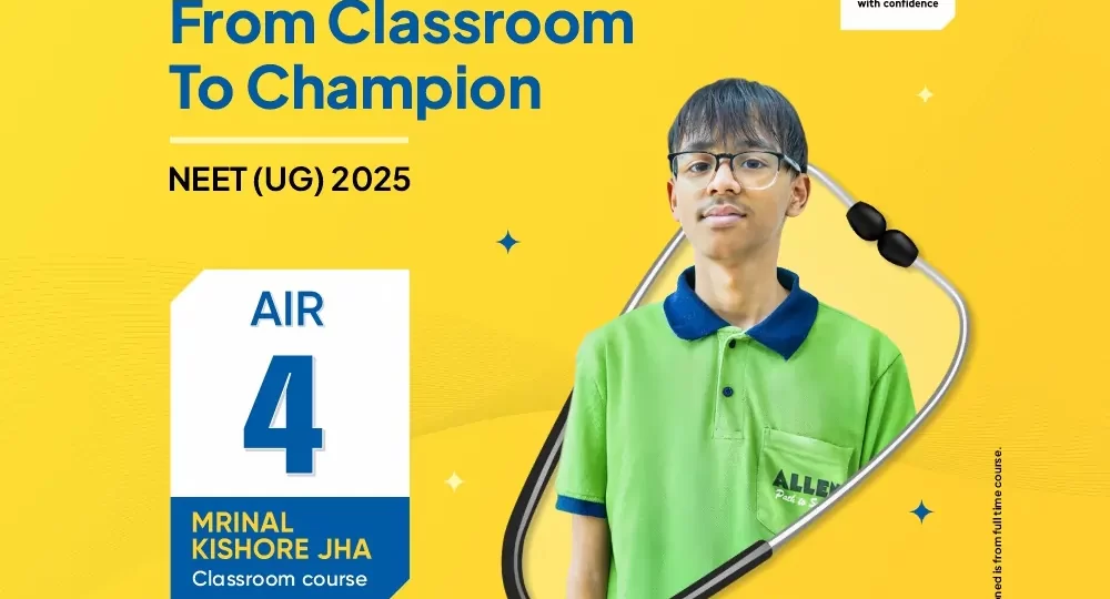 NEET-UG 2025 Results-Allen's Mrinal Jha secures All India Rank-4