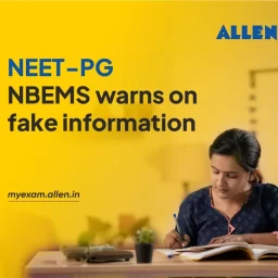 NEET PG-NBEMS warns on fake information