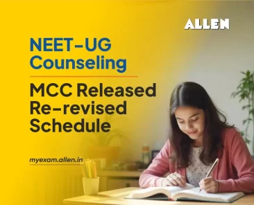 NEET UG Counseling MCC released Re-revised schedule