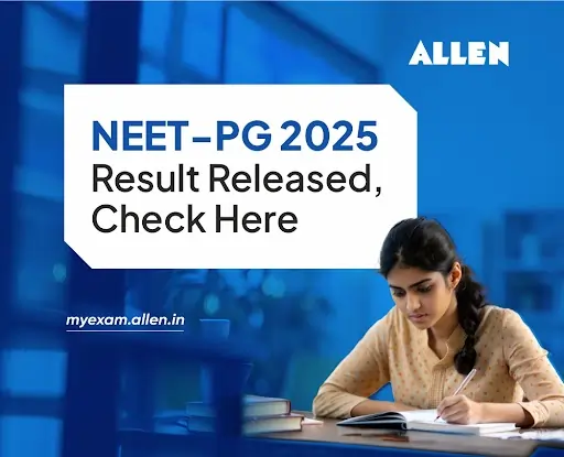 NEET PG Result Announced