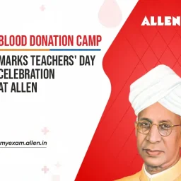 Blood donation camp marks Teachers' Day celebration at ALLEN