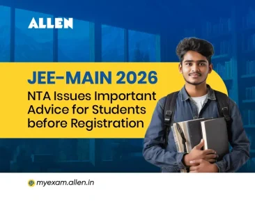 JEE Main 2026 NTA issues important advice for students before registration