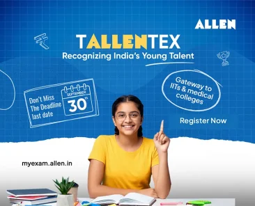 The deadline for Allen TALLENTEX registration is September 30th