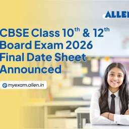 CBSE Class 10, 12 Board Exam 2026 Final Date Sheet Announced