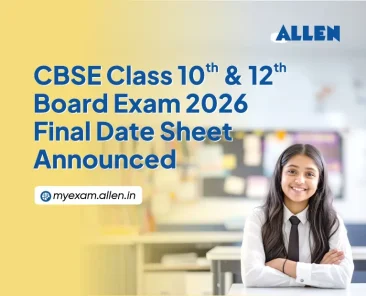 CBSE Class 10, 12 Board Exam 2026 Final Date Sheet Announced