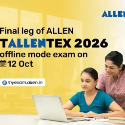 Final leg of ALLEN Tallentex 2026 offline mode exam on 12 Oct