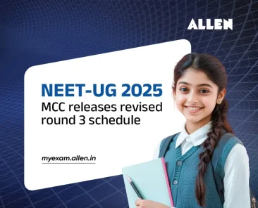 NEET-UG 2025 MCC releases revised round 3 schedule