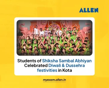 Students of Shiksha Sambal Abhiyan celebrated Diwali & Dussehra festivities in Kota