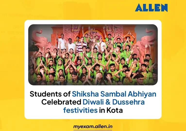 Students of Shiksha Sambal Abhiyan celebrated Diwali & Dussehra festivities in Kota