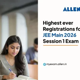 Highest Ever Registration for JEE Main 2026 Session 1 Exam