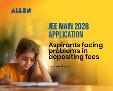 JEE Main 2026 Application-Aspirants facing problems in depositing fees