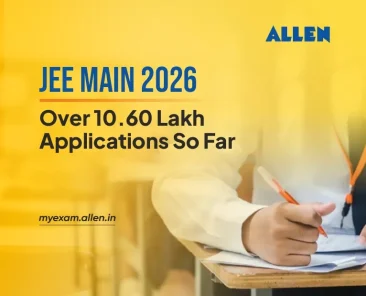 JEE Main 2026 Over 10.60 Lakh Applications So Far