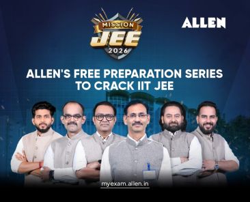 Mission JEE 2026-ALLEN's Free Preparation Series to crack IIT JEE