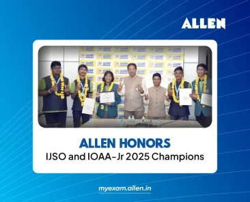 ALLEN Honors IJSO and IOAA-Jr 2025 Champions
