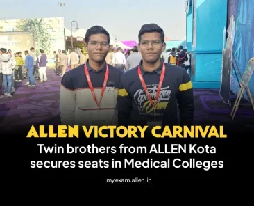 ALLEN Kota Twin Brothers Crack NEET UG 2025 Together