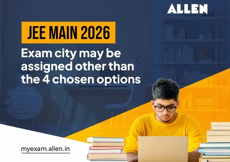 JEE Main 2026 Exam City