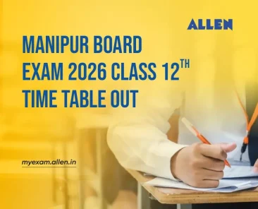 Manipur Board Exam 2026 Class 12 Time Table Out